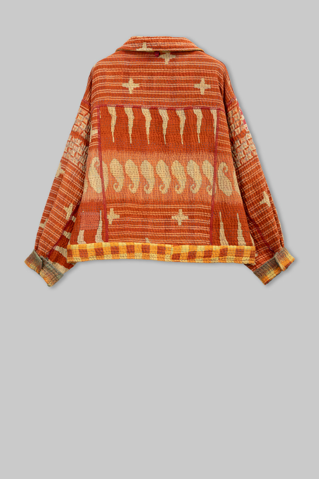 Vintage Cotton Kantha Oversized Tucker JKT
