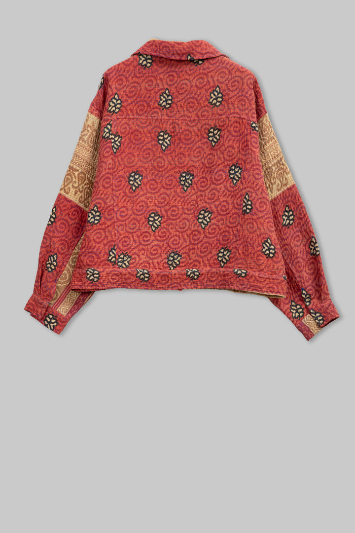 Vintage Cotton Kantha Oversized Tucker JKT