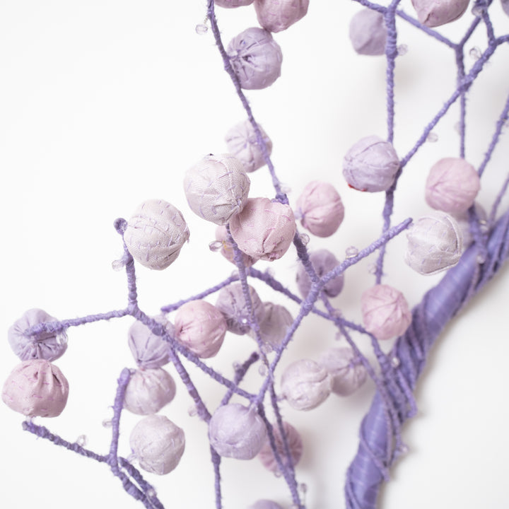 Pastel Lavendar Kantha Wreath