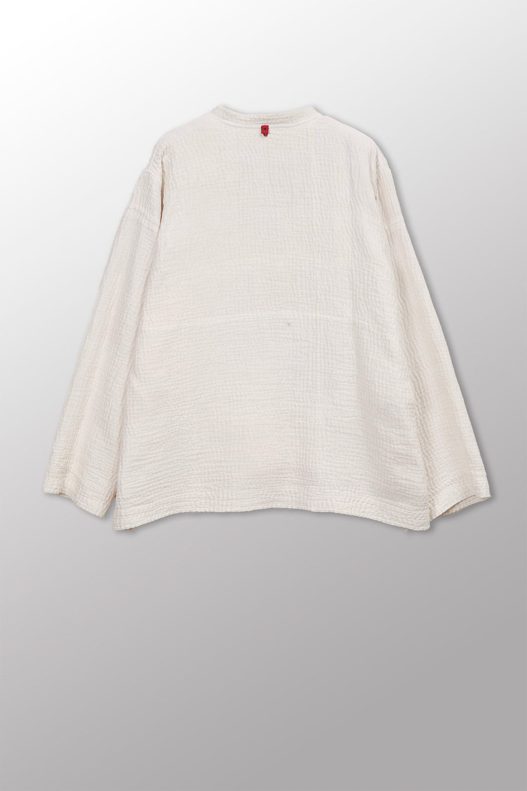 Frayed Patch Kantha Kaftan JKT Short