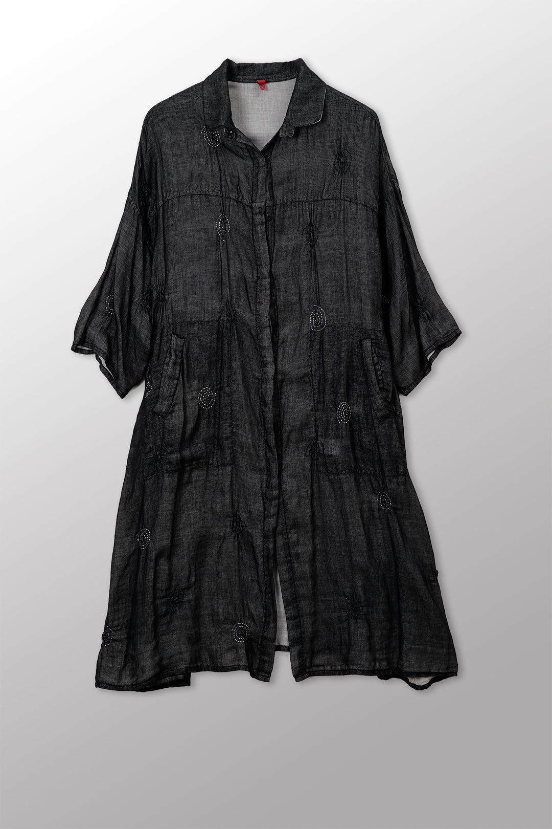 Spiral Kanrha 3/4 SLV. Shirt Dress