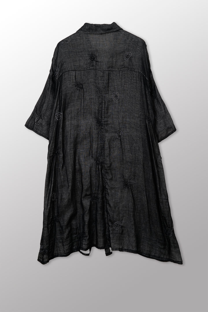 Spiral Kanrha 3/4 SLV. Shirt Dress