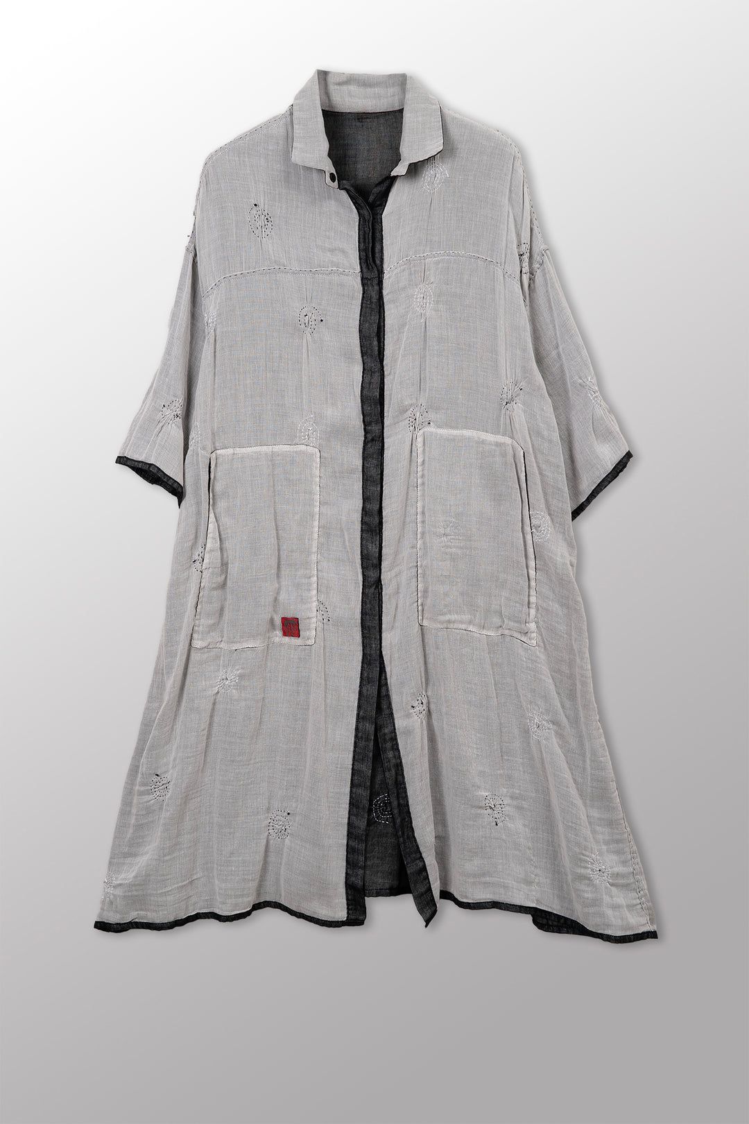 Spiral Kanrha 3/4 SLV. Shirt Dress