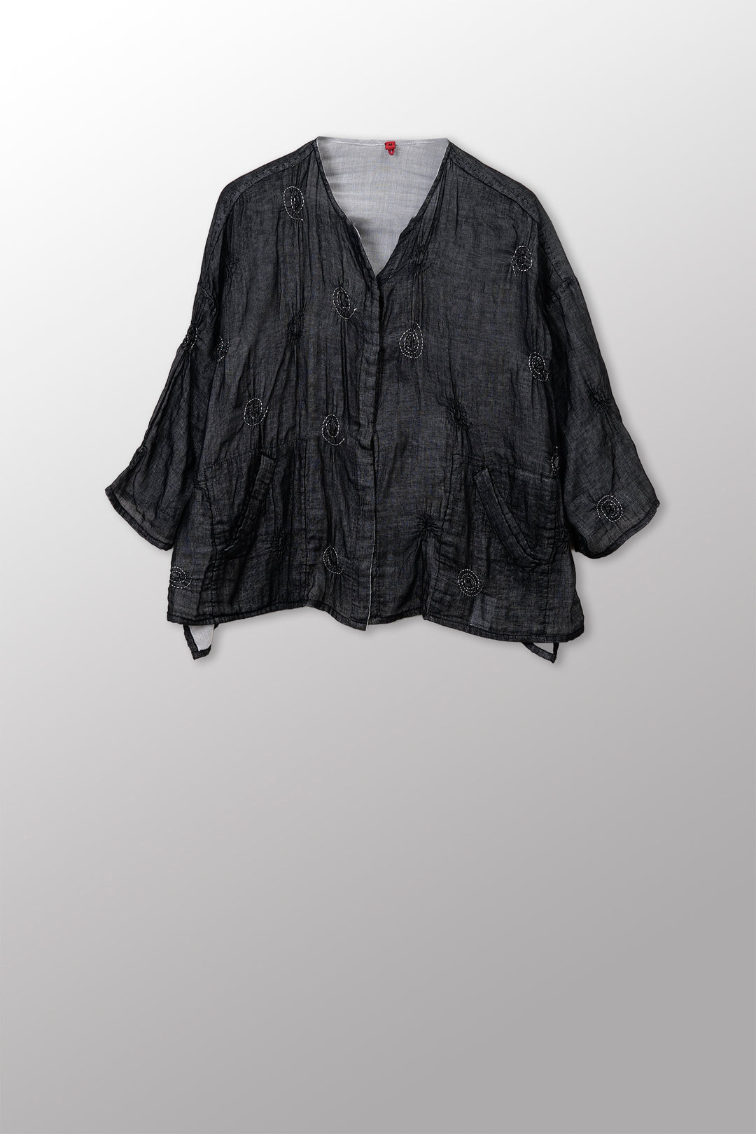 Spiral Kantha Crew Neck JKT