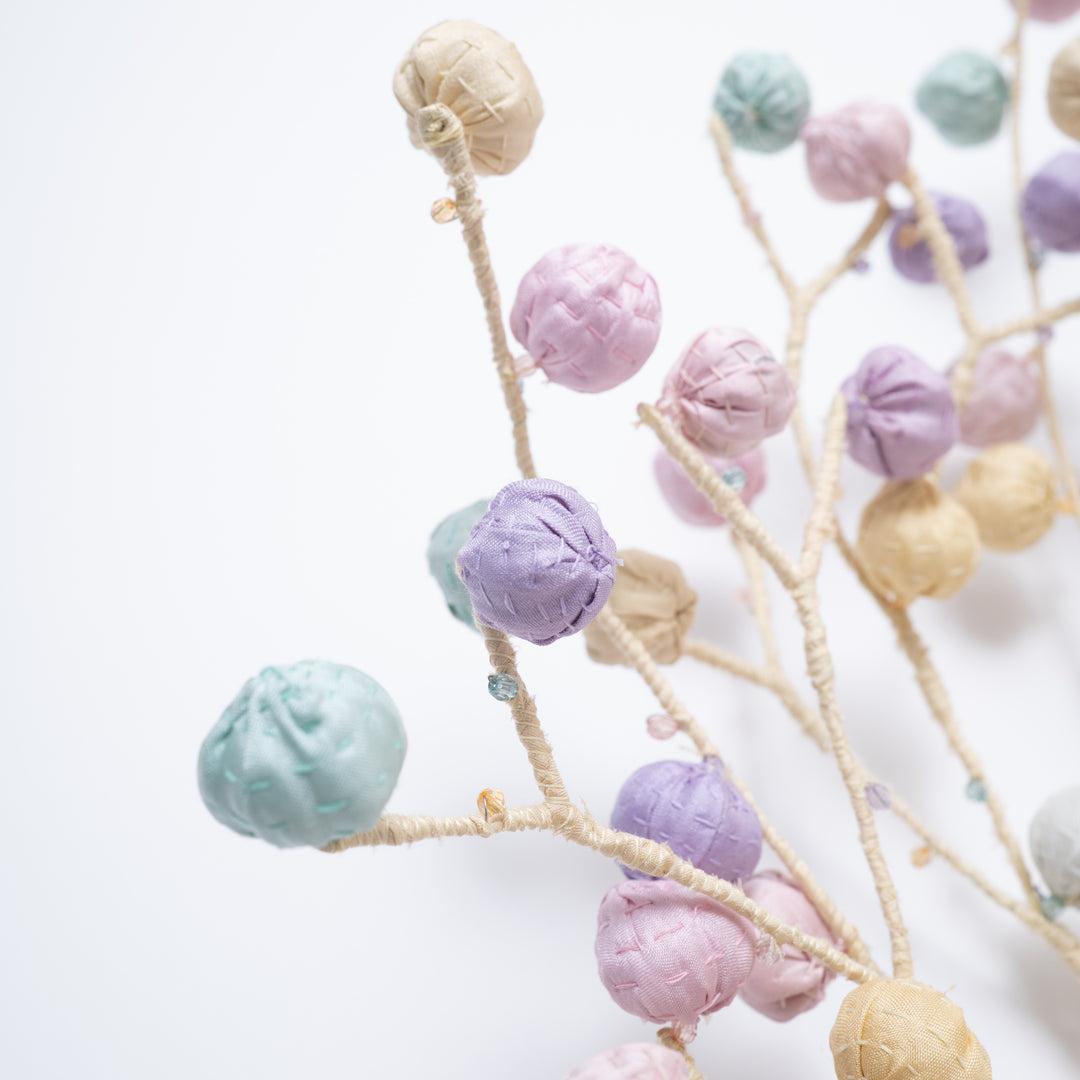 Multi Pastel  Kantha Wreath
