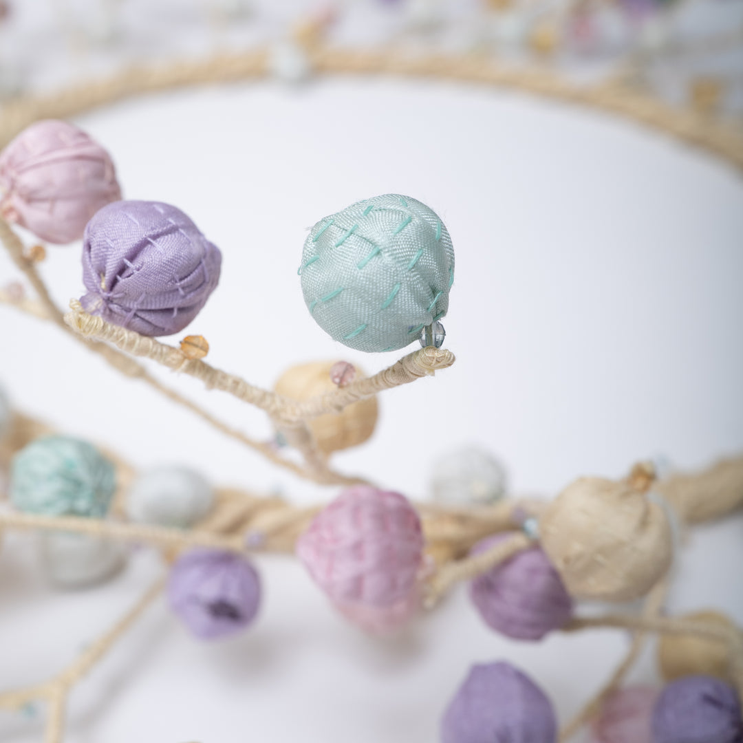 Multi Pastel  Kantha Wreath