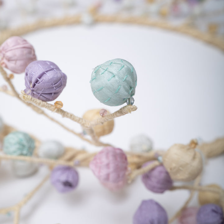 Multi Pastel  Kantha Wreath
