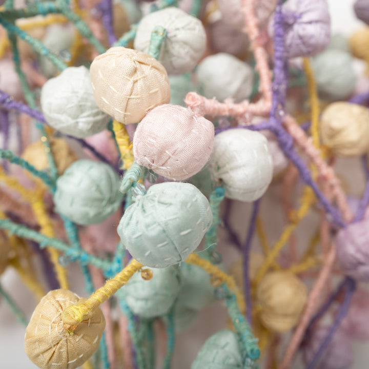 Multi Pastel Kantha Bouquet