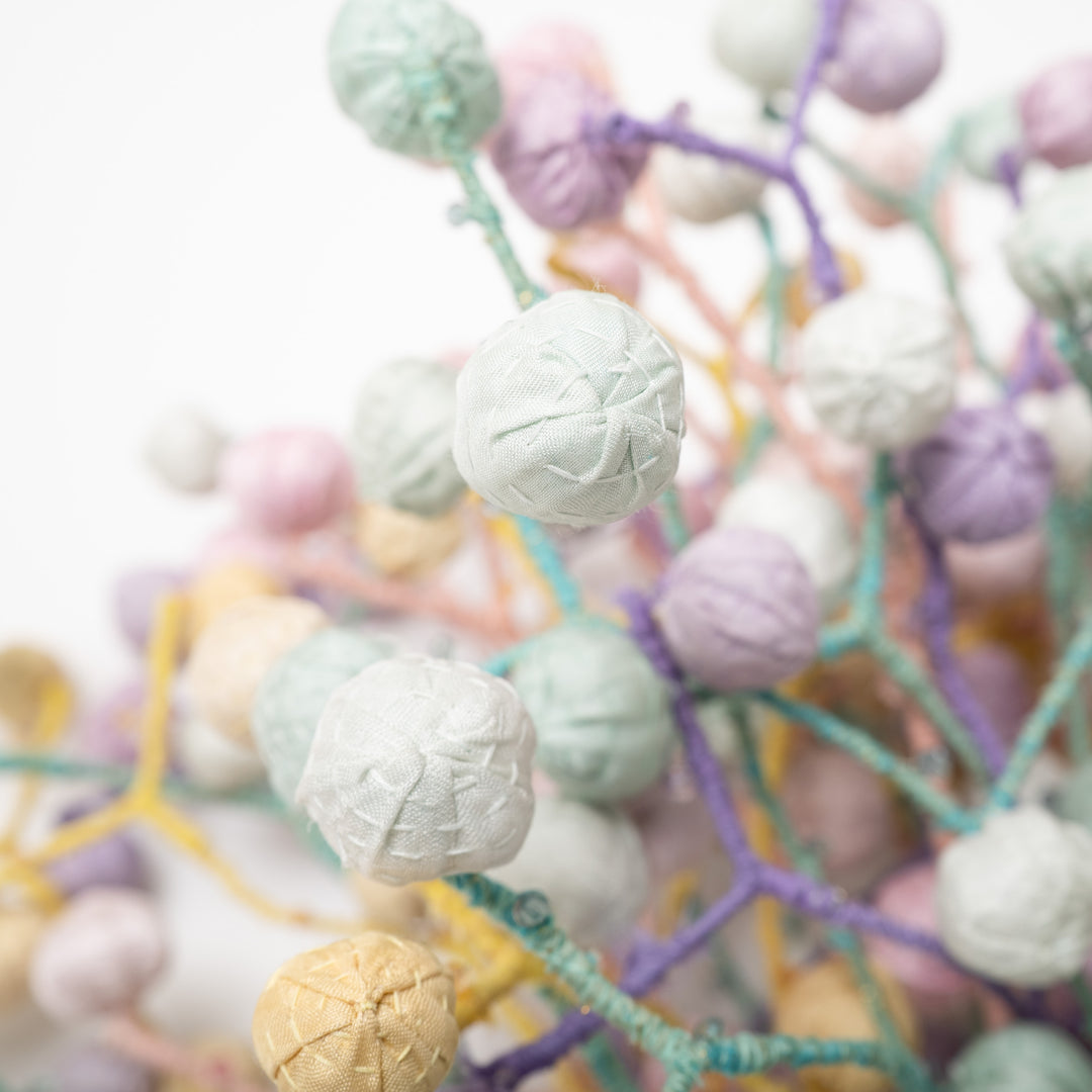 Multi Pastel Kantha Bouquet