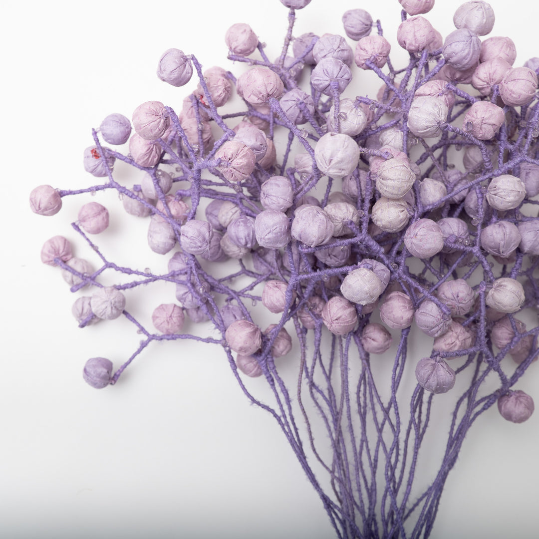 Pastel Lavendar Kantha Bouquet