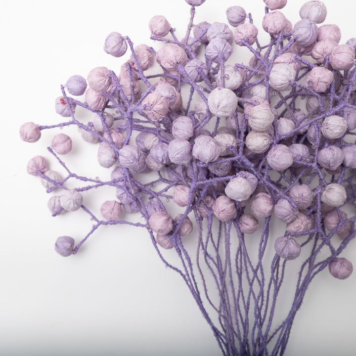 Pastel Lavendar Kantha Bouquet
