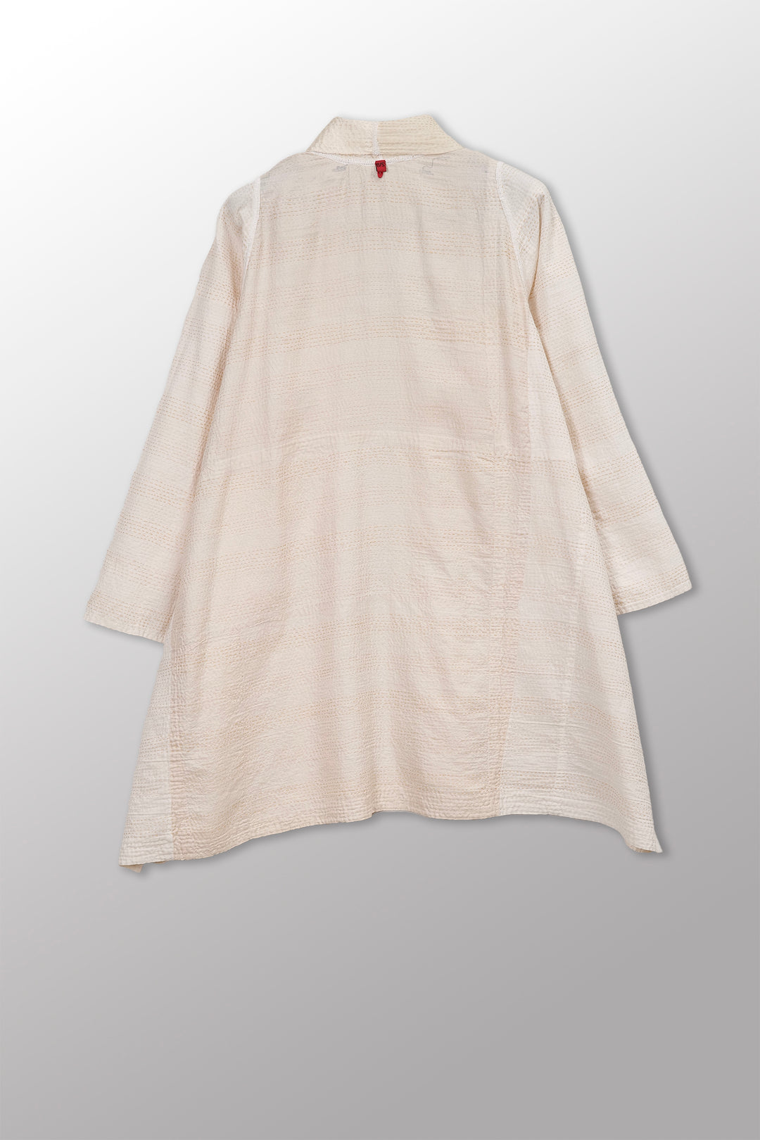 Jaipur White Kantha A-Line JKT