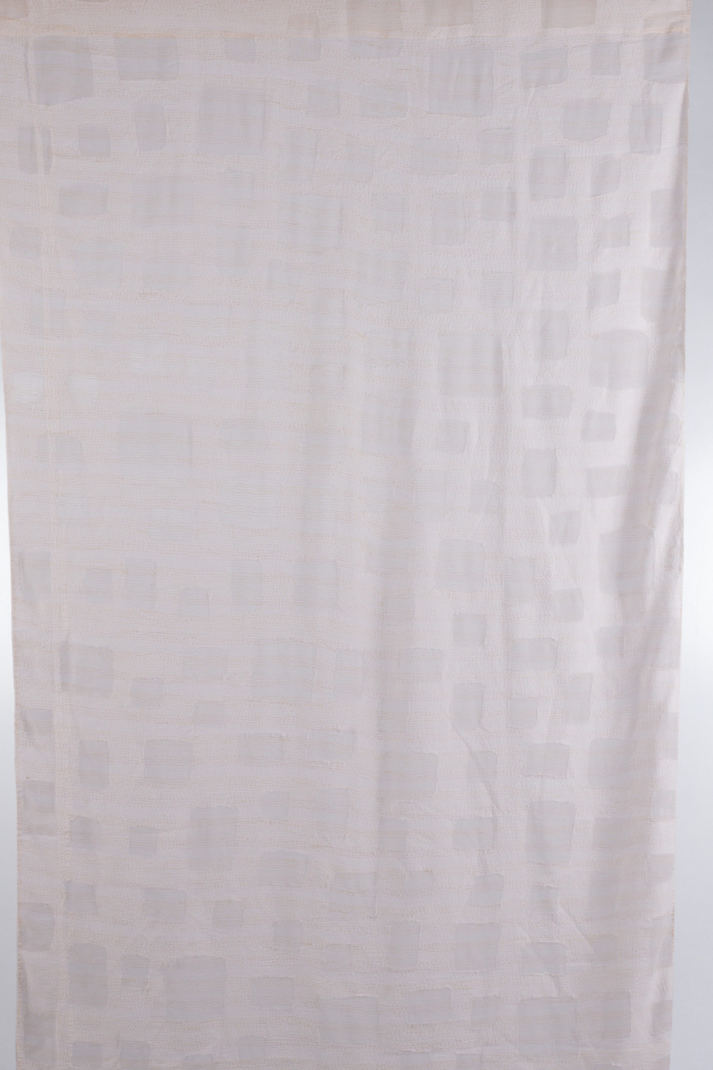 Kantha cut through Square Curtain