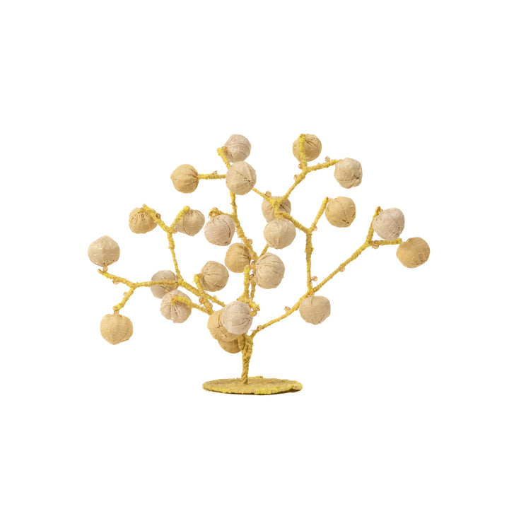 Pastel Yellow  Kantha Twig tree