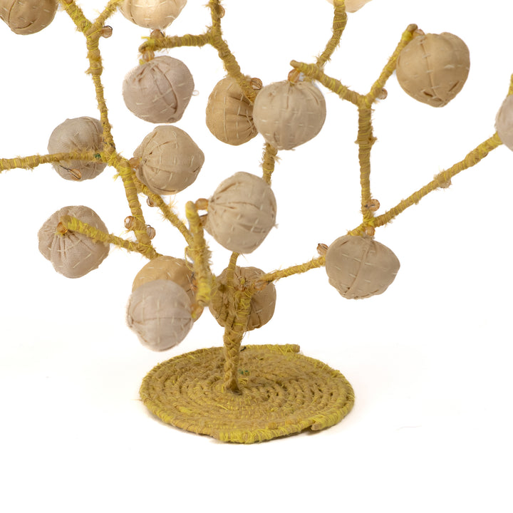 Pastel Yellow  Kantha Twig tree