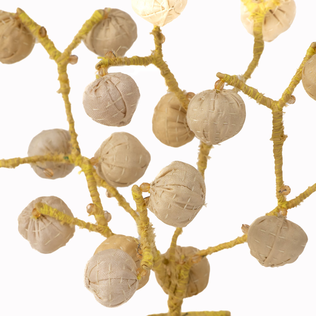Pastel Yellow  Kantha Twig tree