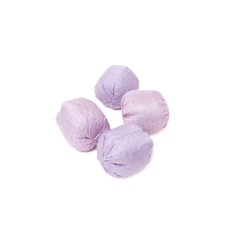 Lavendar Ball Kantha Ornament