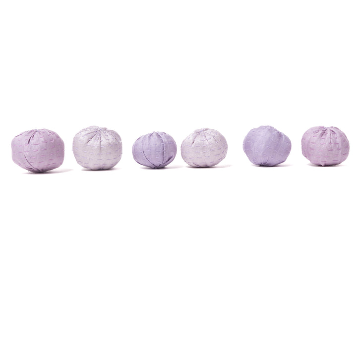Lavendar Ball Kantha Ornament