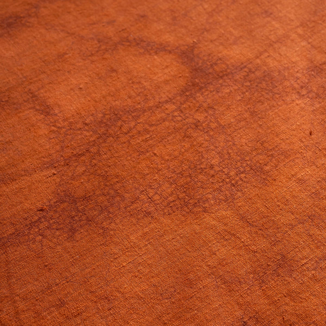 Linen Mud Dye  Kantha Utopia Table Cover