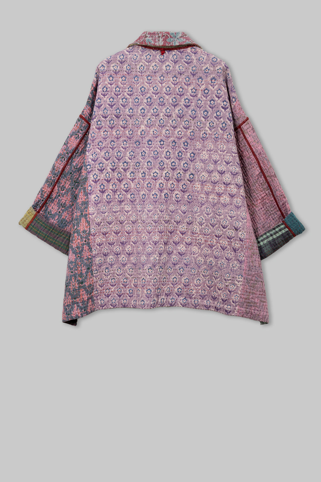 Lotus Veda Kantha OverSized Mini Coat