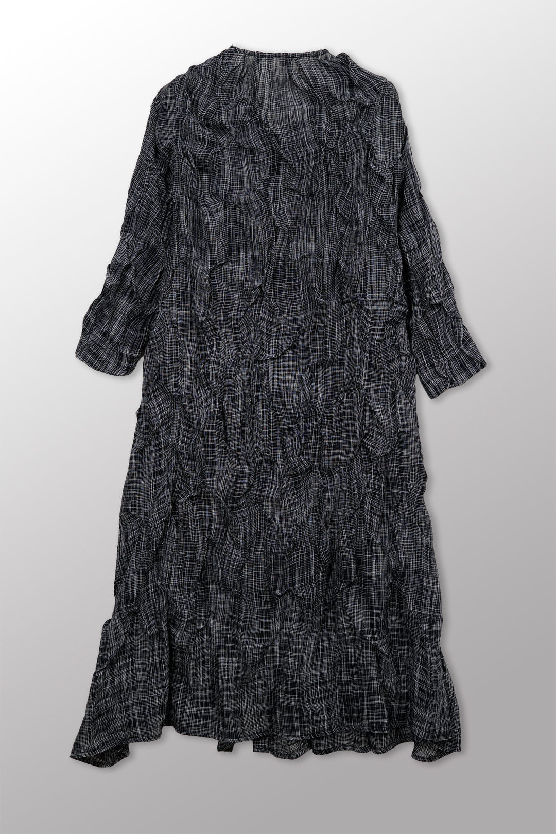 Woven Tie Dye A-Line dress
