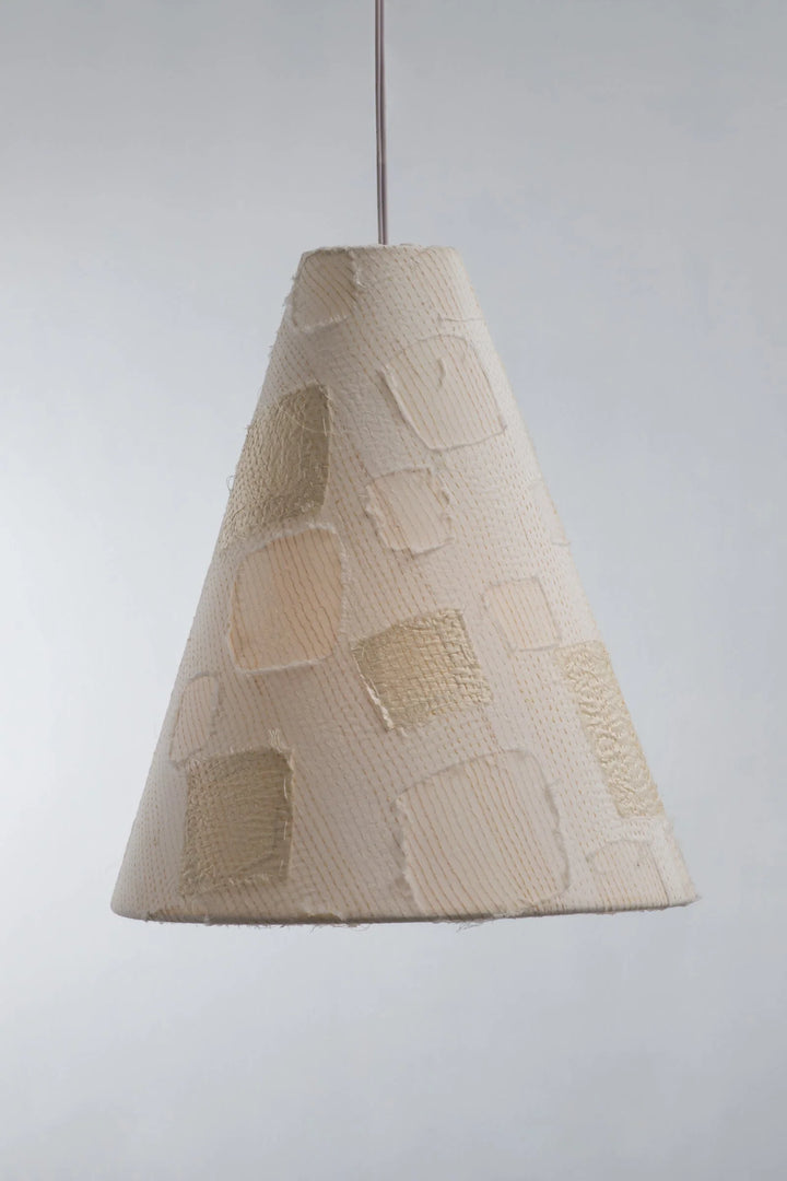 Cut through Square Kantha-Pendant Lamp