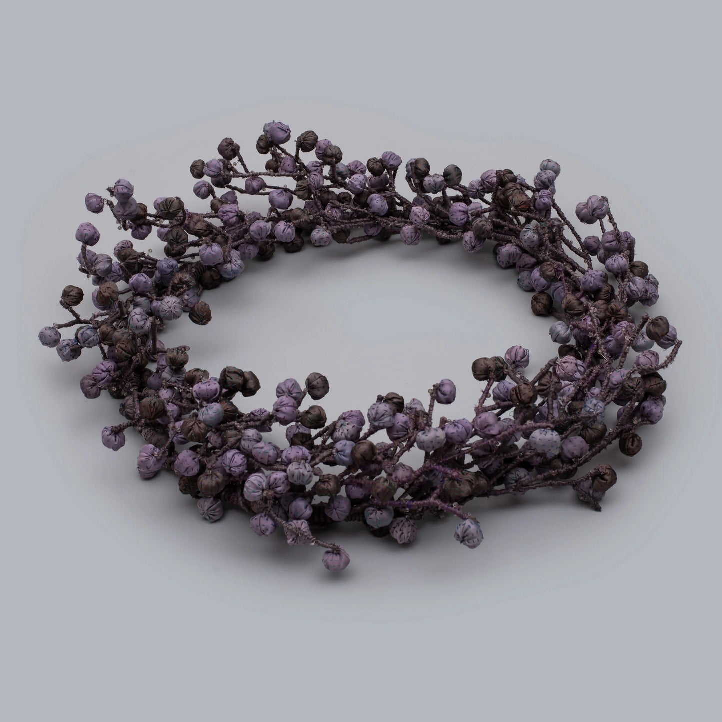 Purple Kantha Wreath