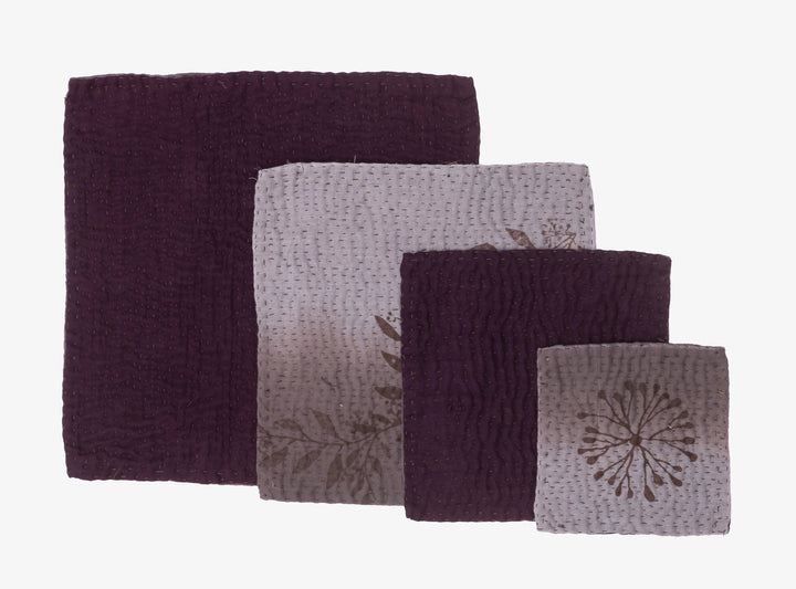 Ombre Handmade Coasters - Chocolate ( Set of 2)