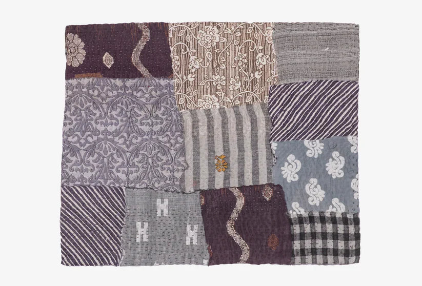 Ombre Patch Handmade Placemats - Chocolate (Set of 2)