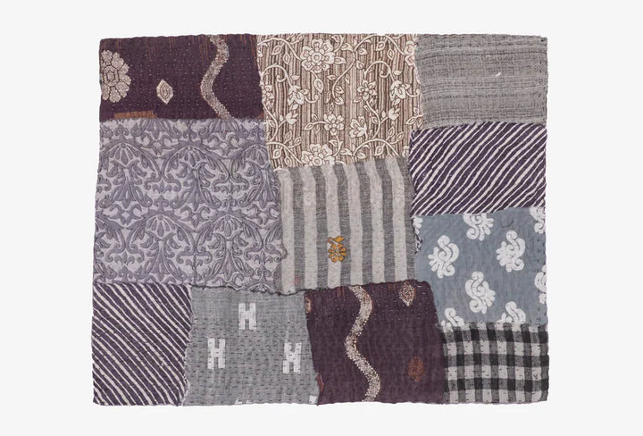 Ombre Patch Handmade Placemats - Chocolate (Set of 2)
