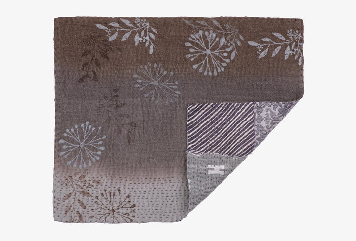 Ombre Patch Handmade Placemats - Chocolate (Set of 2)