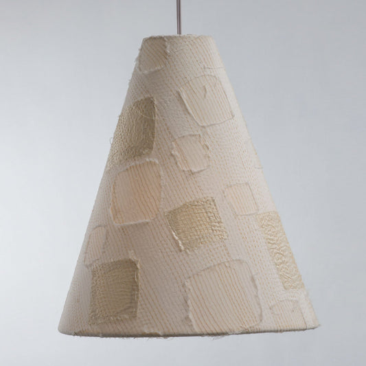 Cut through Square Kantha-Pendant Lamp