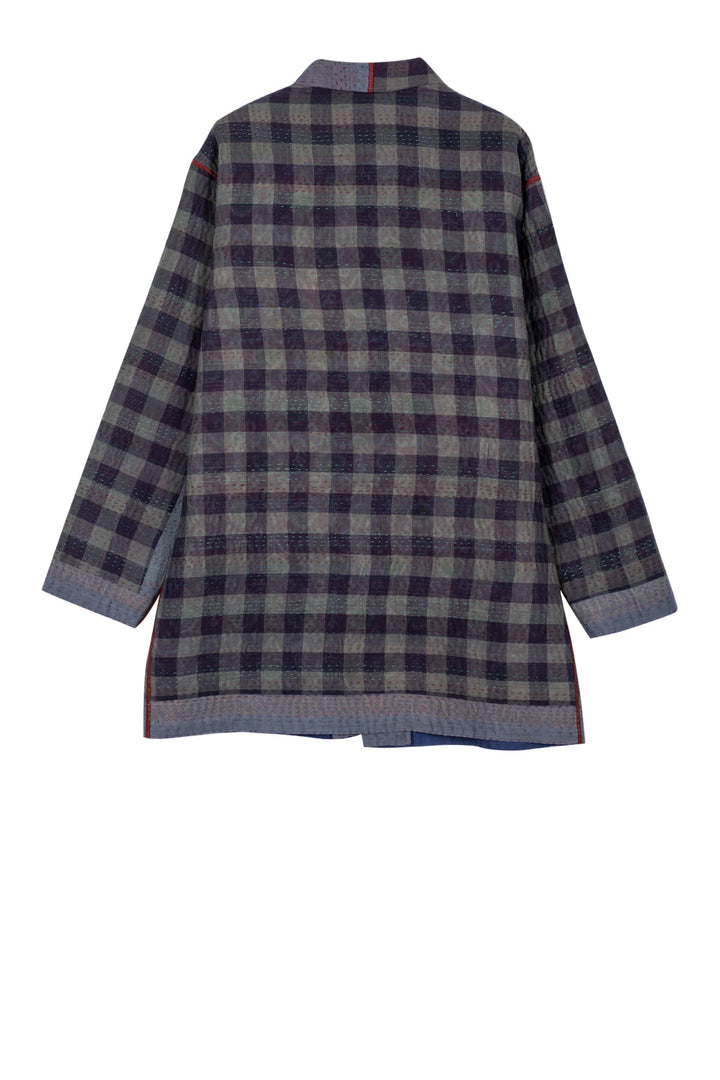 VESTE HOMME KANTHA VINTAGE EN COTON TISSÉ - fw4041-5001s -