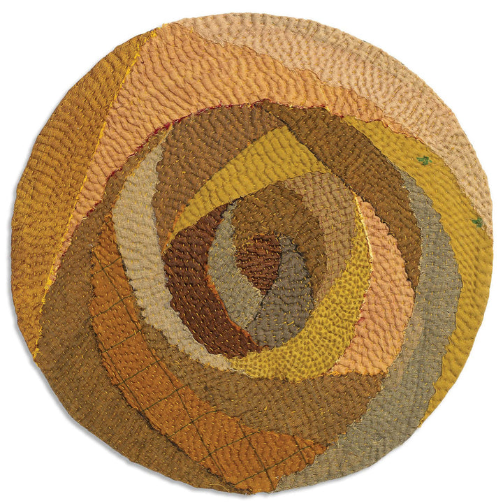 Umber Fray Patch  Rose Placemat (Set of 2)