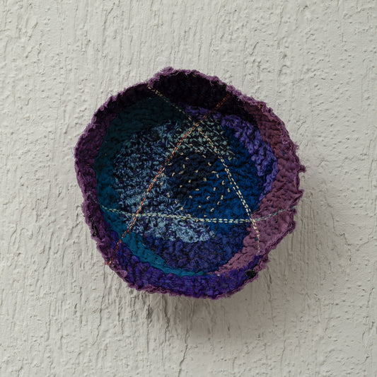 Night Sky Kantha Rose Bowl medium/10"