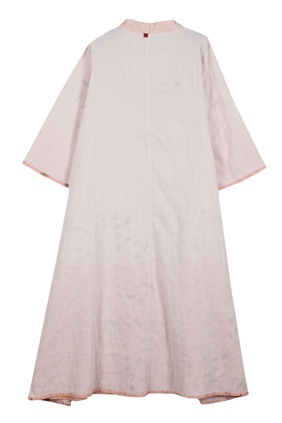 Lounge Wear Throw Kantha V- Neck Flare Sleeve  Dress