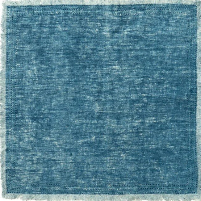 Linen Mud Dye  Kantha Night Sky Napkin (set of 2)