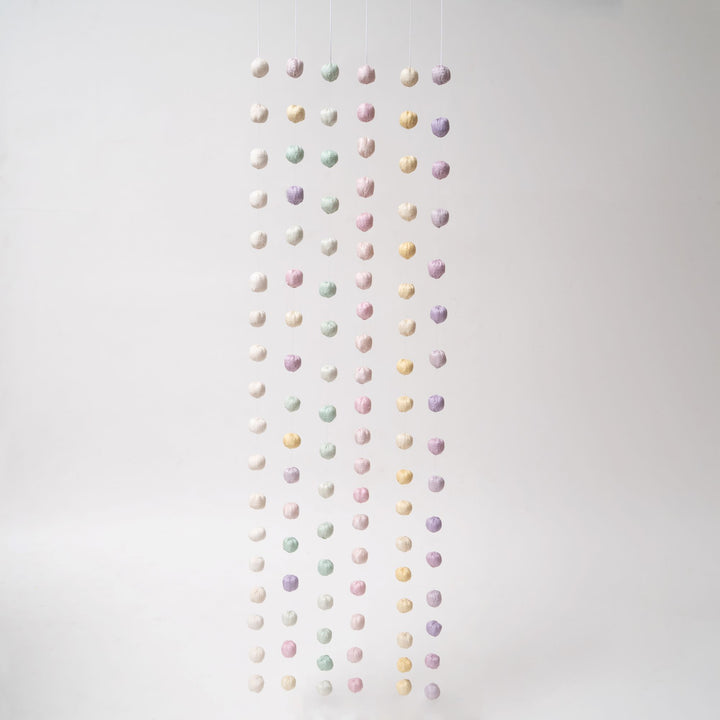 Pastel sage  Kantha  Garland