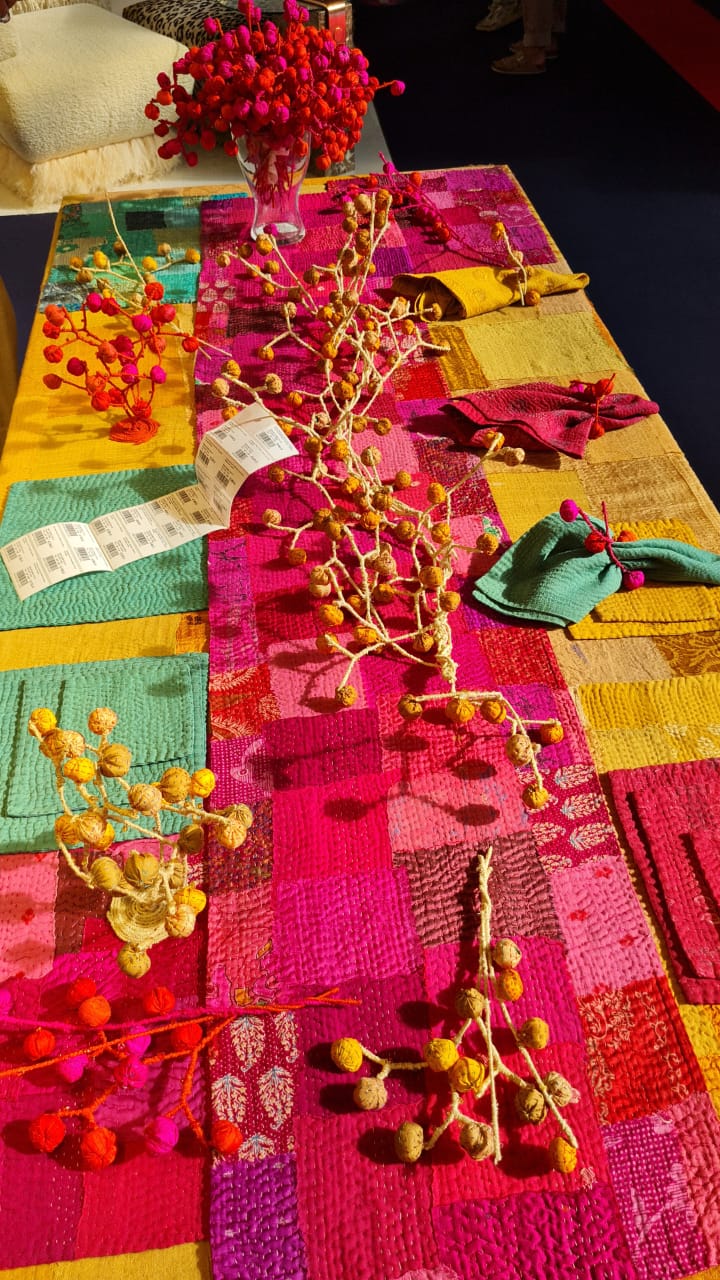 Twig Tree Handmade Table Runner