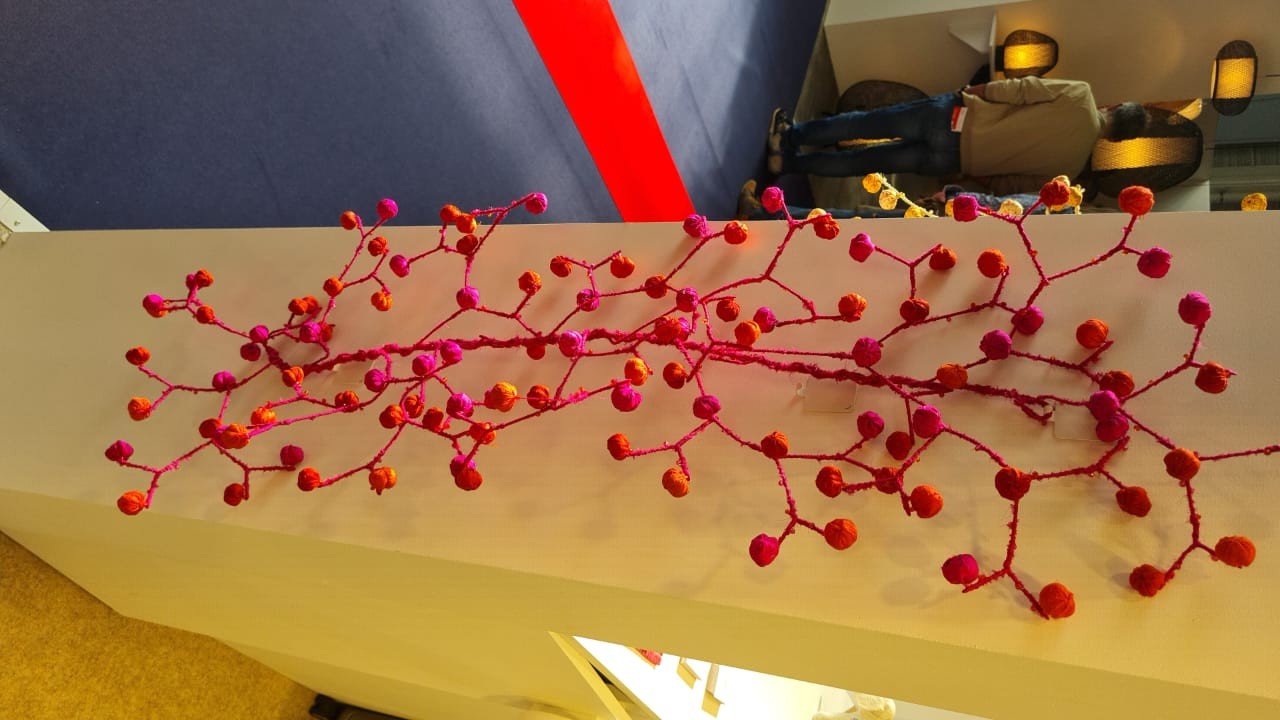 Twig Tree Handmade Table Runner